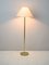 Scandinavian Floor Lamp with Gold Base, 1960s 2