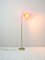 Modernist Floor Lamp with Gold Base, 1960s 4