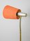 Modernist Floor Lamp with Gold Base, 1960s 9