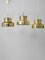 Bumling Suspension Lights by Anders Pehrson for Ateljé Lyktan, Sweden, 1960s, Set of 3 1