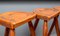 American Studio Bar Stools in Pine, 1960s, Set of 4 34