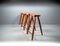 American Studio Bar Stools in Pine, 1960s, Set of 4 16