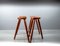 American Studio Bar Stools in Pine, 1960s, Set of 4 4