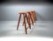 American Studio Bar Stools in Pine, 1960s, Set of 4 15