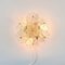 Mid-Century Floral Murano Glass Flush Mount or Wall Light by Ernst Palme for Palwa, Germany, 1960s, Image 5