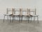 Carlo De Carli zugeschriebene Mid-Century Boomerang Stühle, 1950er, 4er Set 1