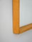 Rectangular Oak Rectangular Mirror, 1960s, Image 3