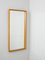 Rectangular Oak Rectangular Mirror, 1960s 2