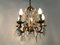 Bronze & Glass Cage Chandelier, 1960s, Image 2