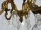 Bronze & Glass Cage Chandelier, 1960s, Image 8