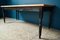 Large Bohemian Farm Table with Black Feet, 1970s, Image 13