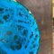 Modernist Turquoise and Black Murano Glass Vase from VeArt, 1980s, Image 11