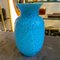 Modernist Turquoise and Black Murano Glass Vase from VeArt, 1980s, Image 5