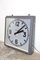Vintage Industrial Clock with Lighting, 1980s, Image 10