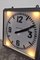 Vintage Industrial Clock with Lighting, 1980s, Image 11