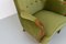 Danish Art Deco Green Velvet Lounge Chairs, 1940s. Set of 2 14