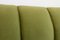 Danish Art Deco Green Velvet Banana Sofa, 1940s 20