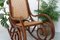 Brown Bentwood Rocking Chair, 1950s 19
