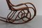 Brown Bentwood Rocking Chair, 1950s, Image 5