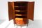 Danish Teak Corner Cabinet with Curved Front, 1950s, Image 2