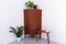 Danish Teak Corner Cabinet with Curved Front, 1950s, Image 17