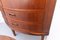 Danish Teak Corner Cabinet with Curved Front, 1950s 19