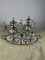 Empire Style Silver Tea or Coffee Service, Italy, 1980s, Set of 5, Image 1