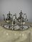 Empire Style Silver Tea or Coffee Service, Italy, 1980s, Set of 5 11
