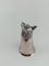 Mid-Century Figural Silver-Plated Wolf Head Barware Stirrup Cup, 1970s 5