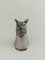 Mid-Century Figural Silver-Plated Wolf Head Barware Stirrup Cup, 1970s 4