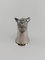 Mid-Century Figural Silver-Plated Wolf Head Barware Stirrup Cup, 1970s 7