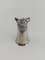 Mid-Century Figural Silver-Plated Wolf Head Barware Stirrup Cup, 1970s, Image 7