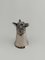 Mid-Century Figural Silver-Plated Wolf Head Barware Stirrup Cup, 1970s, Image 8