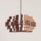 Danish Copper Pendant attributed to Werner Schou for Coronell Elektro, 1970s, Image 7