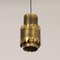 Danish Brass Pendant by Svend Aage Holm Sorensen, 1970s 3