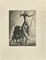 Wladyslaw Jahl, Don Quijote und Sancho, Radierung, 1951 1