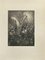 Wladyslaw Jahl, Don Quijote al galope, aguafuerte, 1951, Imagen 1