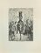 Wladyslaw Jahl, Don Quijote, grabado, 1951, Imagen 1