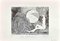 Leo Guida, Sybil, Veiled, Monkey, Etching, 1971, Image 1
