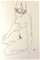 Egon Schiele, Kniender weiblicher Akt, der sich nach rechts dreht, Lithographie, 2007 1