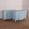 French Painted Commodes, 1930s, Set of 2 3