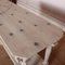 English Bleached Oak Console Table 6