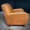 Vintage Cognac Leather Club Armchairs, Set of 2, Image 10