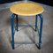 Stool with Blue Legs 1