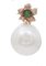 Emeralds, Diamonds, Pearls, Rose Gold Earrings, Set of 2, Image 2