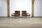 Karin Lounge Chairs in Tan Leather by Bruno Mathsson for Dux, 1970s, Set of 2 11