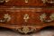 Antique French Chest of Drawers in Precious Exotic Wood with Red Marble Top 3