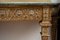 Antique Console Table in Lacquer and Gold 2