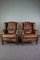 Vintage Leather Armchairs, Set of 2 1