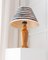 Mid-Century Domus Wooden Table Lamp with Lampshade, 1960s 9
